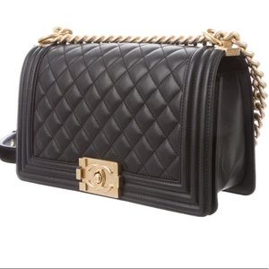 Like New Chanel Medium Boy bag